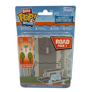 Funko Bitty Pop! Bitty City Road Pack 1 Unisex OS Gray New Accessory Set